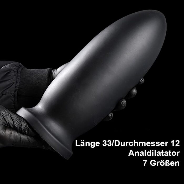 Анальний дildo з силікону NAIXBTY, XXXL, з присоскою для масажу G-точки та простати, для жінок та чоловіків. Іграшки для дорослих.