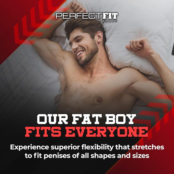 Прозорий презерватив PerfectFit Fat Boy dünn - 6,5 дюймів - 1 шт.