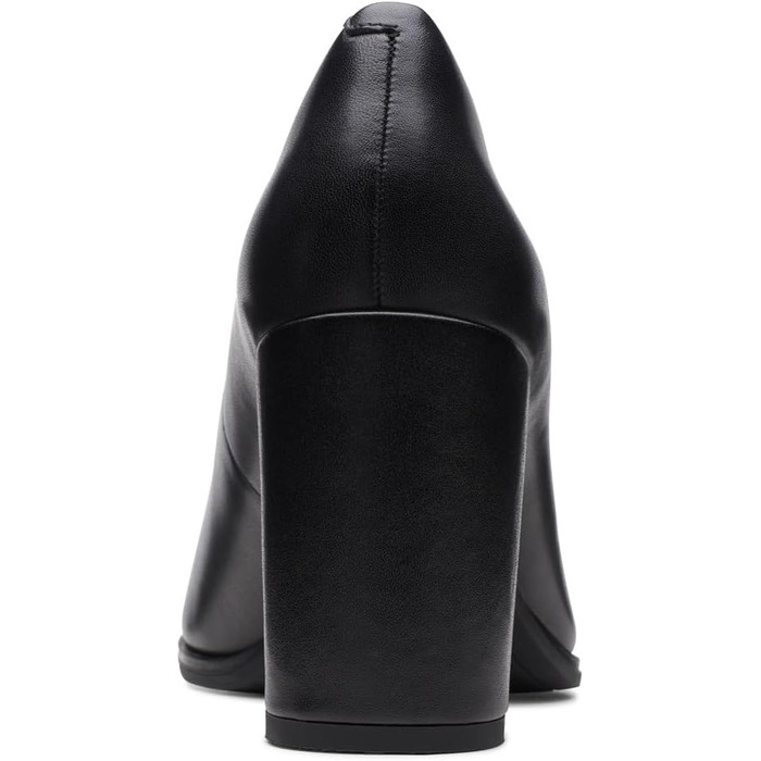 Жіночі туфлі-човники Clarks Freva85 Court, шкіряні, чорні, розмір 38 EU