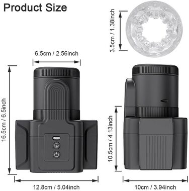 Пристрій для фітнес-тренувань для чоловіків у формі камери, телескопічна конструкція з багаточастотною системою