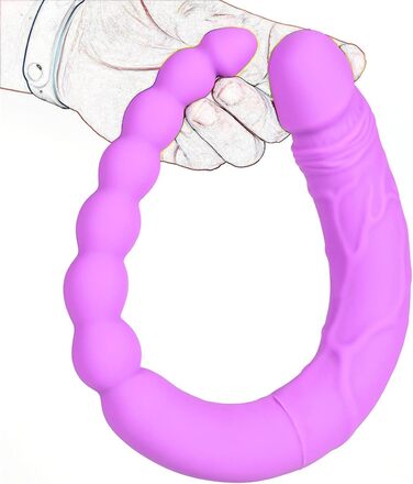 Анальний дildo Hrekssi 48 см: супер довгий анальний дildo для чоловіків та жінок, мастурбація, секс-іграшки