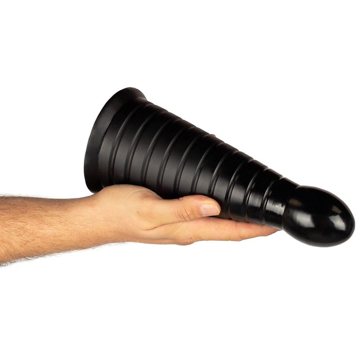 Анальний плаг Devil Dog чорного кольору