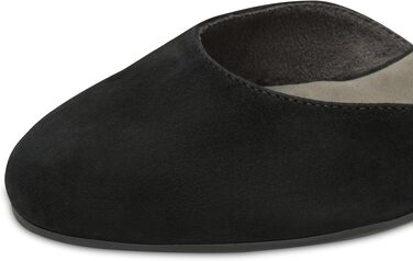 Жіночі туфлі-човники Tamaris Wide Fit зі ремінцем, шкіра замша, чорні (розмір 38 EU)