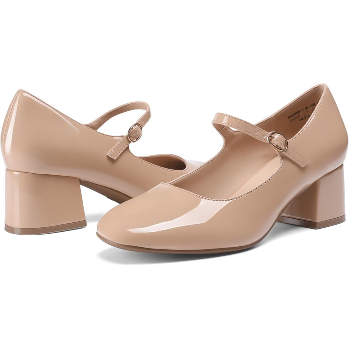 Жіночі туфлі-човники DREAM PAIRS із закритим носком, бежеві (розмір 38.5 EU)