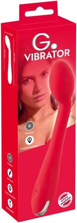 Вібратор ORION G-Punkt - інтенсивний стимулятор для жінок, 12 режимів вібрації, перезаряджається, червоний