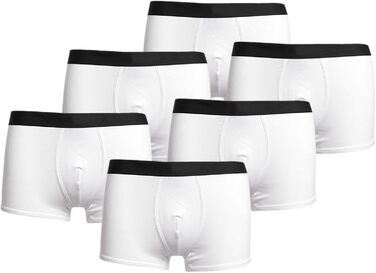 Боксери чоловічі SRZYMJ, чоловічі шорти-боксери, бавовняні труси, ретро шорти для чоловіків, труси-сліп, A2-білий 3XL