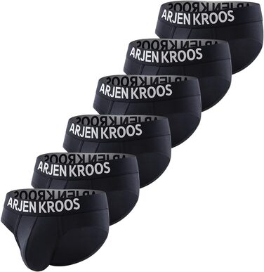 Труси чоловічі Sip Baumwoe (6 шт.) - бавовна, спортивні, базова модель, XL, багатобарвні