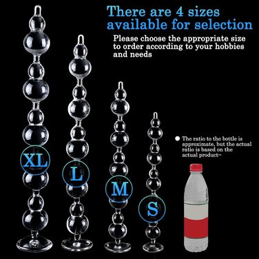 Анальні іграшки для дорослих: набір анальних кульок та дildo Ultralang (XL)