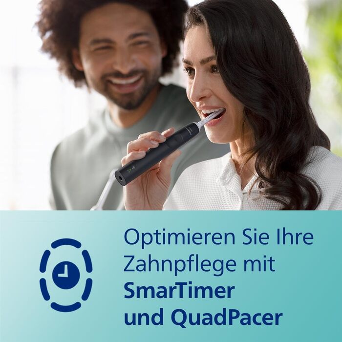 Електрична сонічна зубна щітка Philips Sonicare Series 2100 HX4021/01, 2 режими інтенсивності, SmarTimer, білий колір