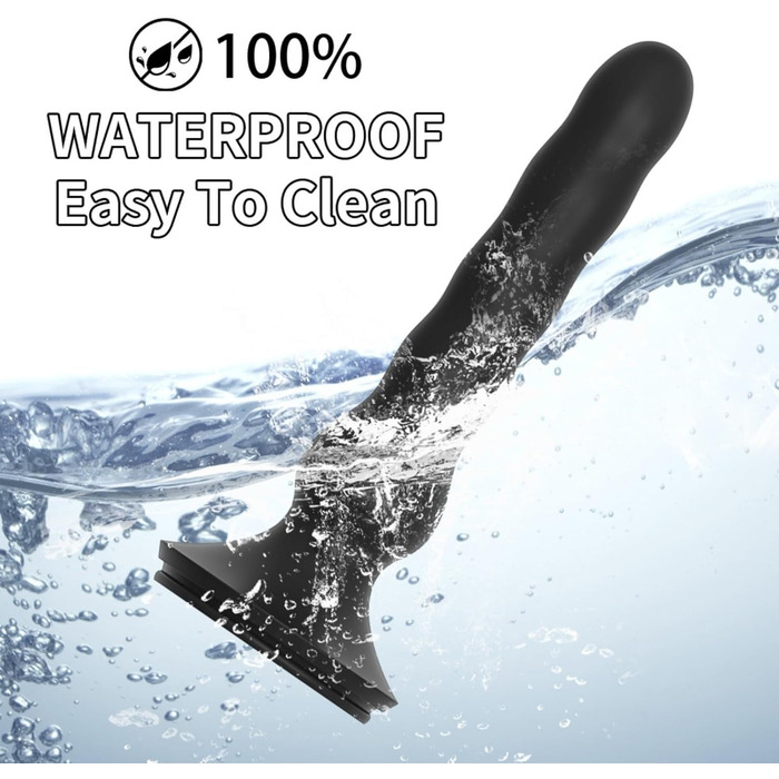 Вібратор для ануса для чоловіків: стимуляція простати, 10 режимів, з присоскою | Qhysin