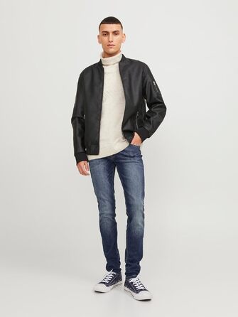 Чоловічі джинси Jack & Jones Glenn Original Slim Fit, сині (33W / 30L)