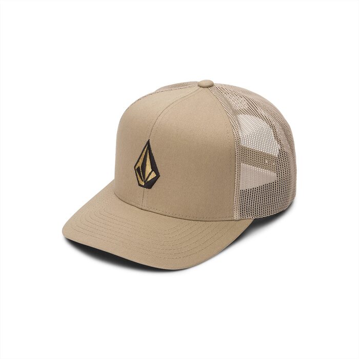 Чоловіча шапка Volcom Full Stone Xfit D5511105BLK, бежева, універсальний розмір