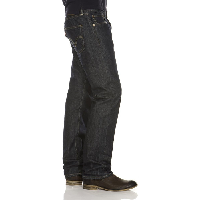 Чоловічі джинси Levi's 501 Original Straight Fit, сині (Marlon 0162), розмір 36W/34L