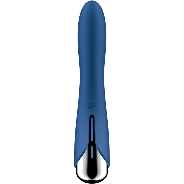 Вібратор Satisfyer Spinning Vibe 1 G-Punkt | 12 вібрацій та 5 програм обертання | Для жінок | Водостійкий (IPX7) | (Блакитний)