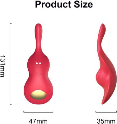 Вібратор для жінок G-Spot та клітора, 9 режимів вібрації, тихий та потужний, портативний анальний дildo, секс-іграшка з пультом дистанційного керування для пар