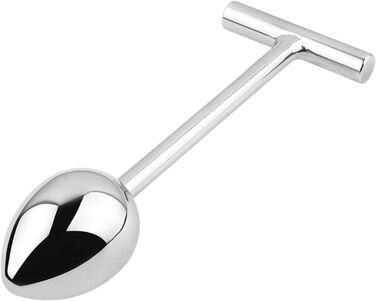 Анальний масажер Axcroo з 5 знімними кульками. Металевий анальний стимулятор, вібратор для жінок та чоловіків. Набір анальних кульок, анальний дільник, стимулятор G-точки.