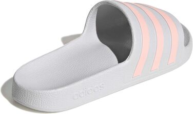 Чоловічі та жіночі тапочки Adidas Adilette Aqua сірого кольору Dash Grey Haze Coral, розмір 38 EU