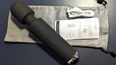 Вібратор дилда для жінок, G-spot, 8 режимів, стимулятор клітора, сексуальні іграшки (Рожевий, Чорний матовий)