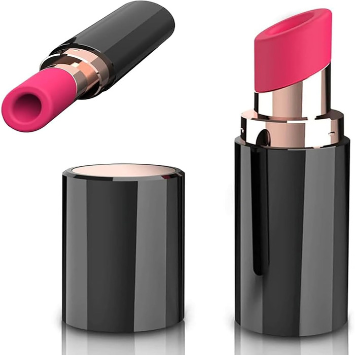 Вібратор для жінок TYDAY 6 SaugmodiLippenstift - міні вібратор для G-точки, водонепроникний, тихий, для стимуляції клітора, сексуальні іграшки для жінок та пар