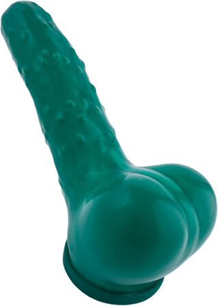 Штучний презерватив-чохальце TOYLIE з дизайном огірка, довжина 13 см