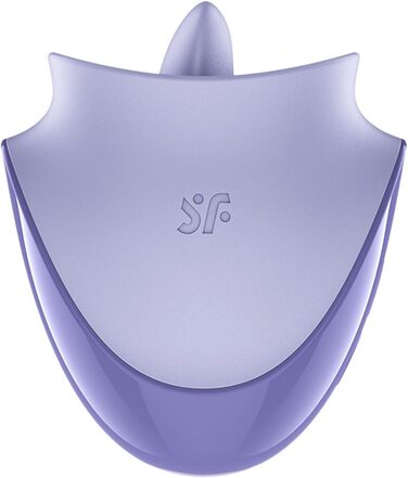 Satisfyer Tongue Dancer: Вібратор для клітора з функцією язичка, 8 режимів вібрації та 8 режимів стимуляції, силікон, водонепроникний (IPX7)