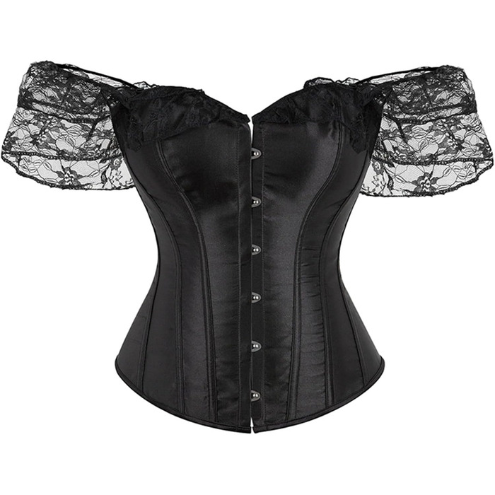 Жіночі сексуальні сукні та корсети: чорний, жовтий, 4XL. Сукні та корсети для сну та відпочинку, елементи інтимної білизни.