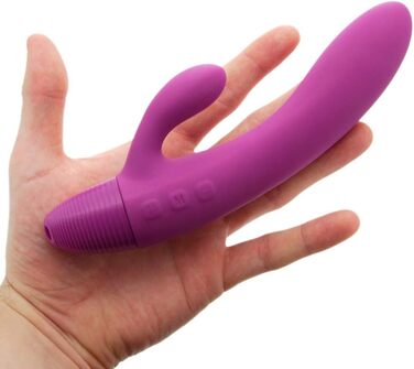 PicoBong KAYA Rabbit Vibe: вібратор-кролик з преміум-силікону, фіолетовий
