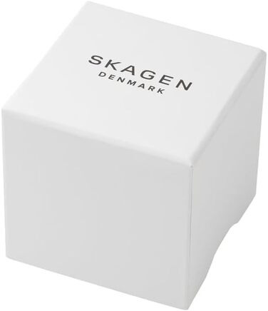 Жіночий кварцовий годинник Skagen Freja Lille (26 мм) зі сталевим або шкіряним ремінцем, колір блідо-сріблястий