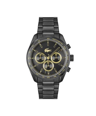Чоловічий годинник Lacoste Boston Chronograph зі сталевим браслетом (Silver, Metal)
