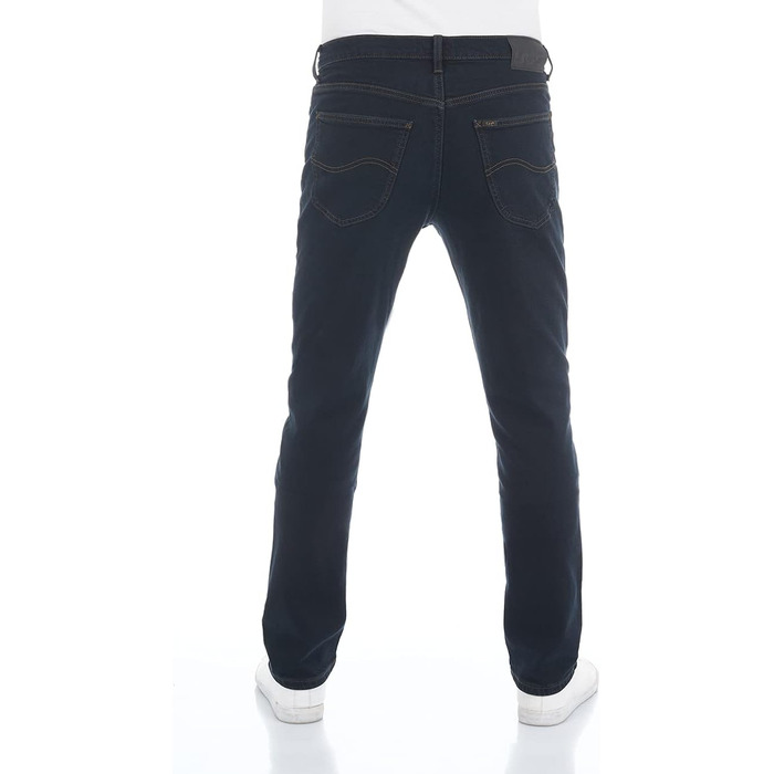 Чоловічі джинси LEE Brooklyn Classic Straight Fit, синьо-чорні, 32W / 30L
