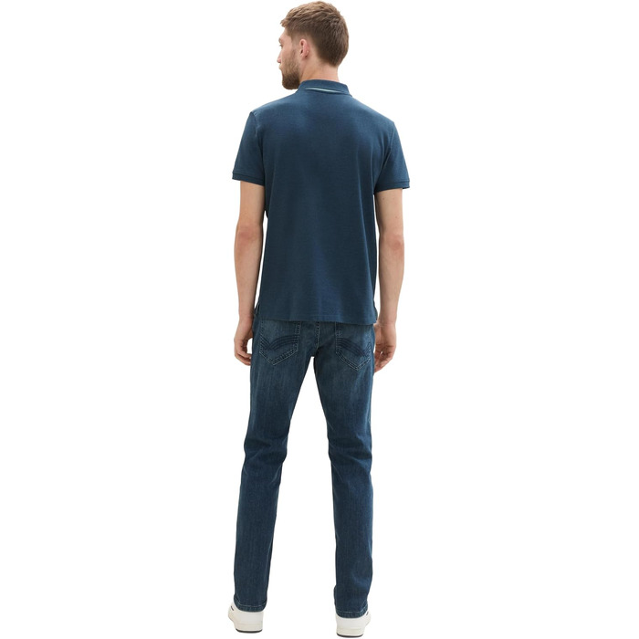 Чоловічі джинси Tom Tailor TTMARVIN Straight з еластичним стрейчем, колір Dark Stone Wash Denim, 32W/32L