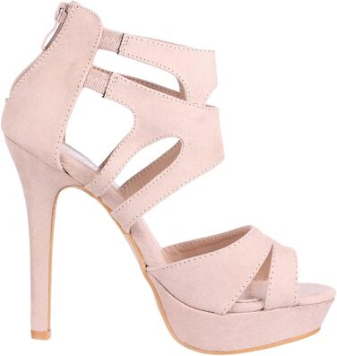 Жіночі туфлі-човники Elara на високих підборах stiletto, бежеві, розмір 37 EU