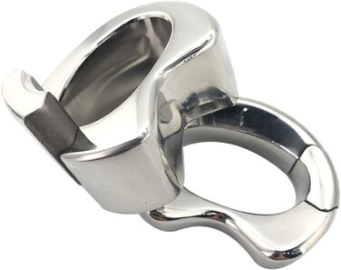 Кільце для статевого члена, нержавіюча сталь, для чоловіків, велике, срібне