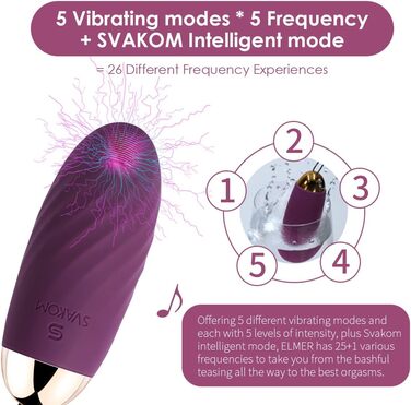 Вібратор Deluxe Vibro Ei з дистанційним керуванням: тихий, потужний, 26 режимів вібрації, стимулятор G-точки та клітора, анальний вібратор-дилда, іграшки для пар