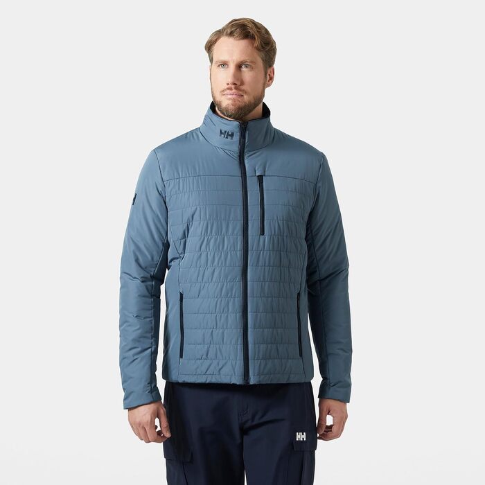 Чоловіча утеплена куртка Helly Hansen Crew Insulated Jacket 2.0, темно-синя (розмір M)