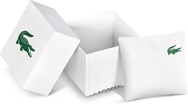 Аналоговий кварцовий годинник Lacoste 12.12 унісекс з силіконовим ремінцем Petit Piqué, бірюзовий (MEN, Turquoise)