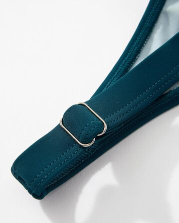 Сексуальний купальник RXRXCOCO V-подібний виріз, корегуючий животик, з відкритою спиною, з чашками, сапфірово-синій