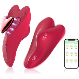 Вібратор для жінок та пар з пультом дистанційного керування, 10 режимів, Butterfly Vibrator