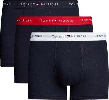 Годинник Tommy Hilfiger Um0um02763 для чоловіків, білий корпус, ремінець Primary Red/White/Desert Sky
