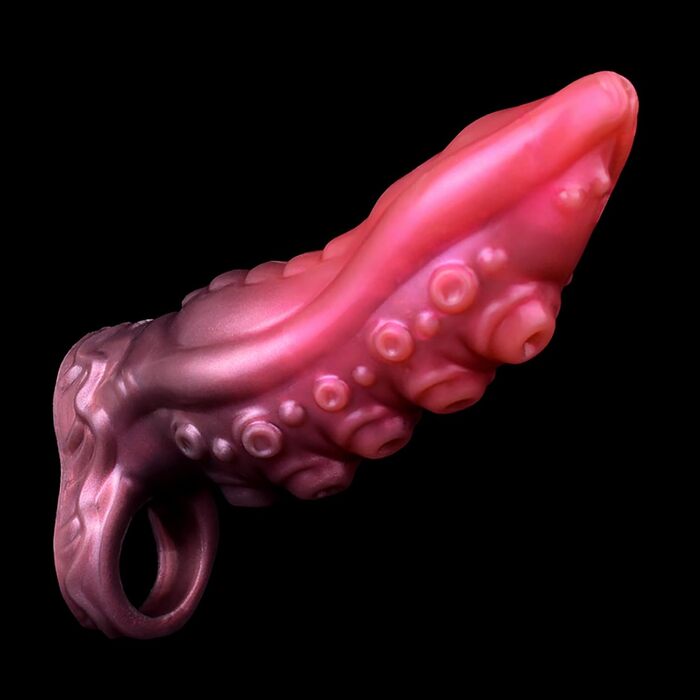 Силіконовий пеніс-чохол з кільцем для яєчок, реалістичний монстр, збільшення ерекції, екстендер, збільшення пеніса, секс-іграшка (M)