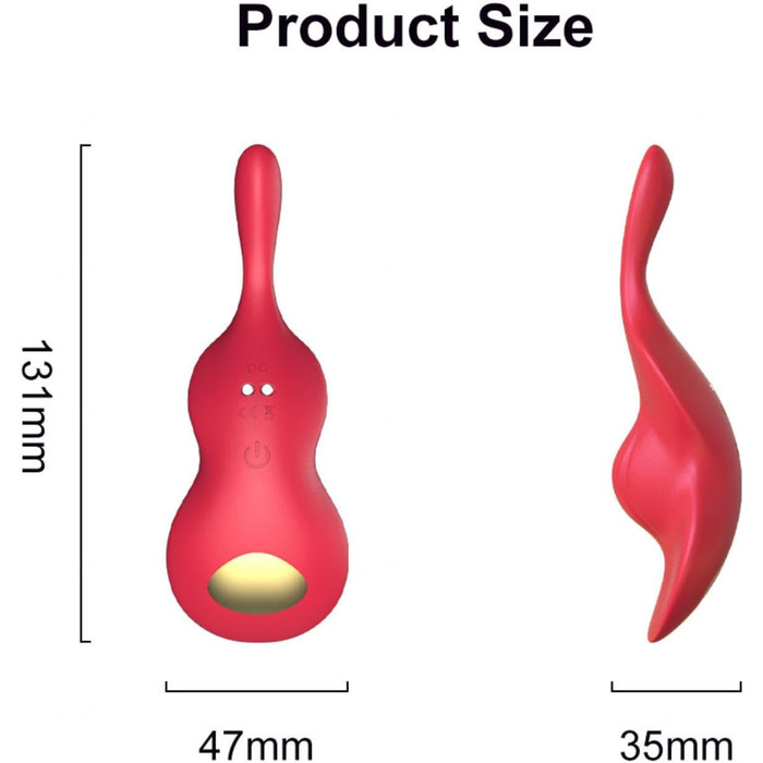 Вібратор для жінок G-Spot та клітора, 9 режимів вібрації, тихий та потужний, портативний анальний дildo, секс-іграшка з пультом дистанційного керування для пар
