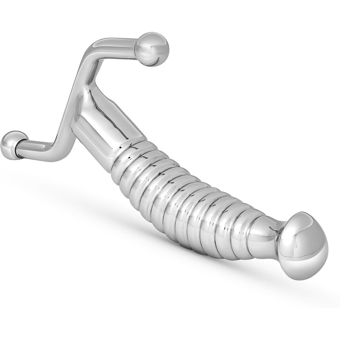Анальний вібратор для стимуляції простати з нержавіючої сталі - секс-іграшка для дорослих (DD3)