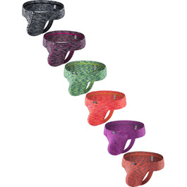 iKingsky чоловіча танга білизна (6 шт.) - смугаста, сексуальна, з низькою талією | Boxershorts для чоловіків