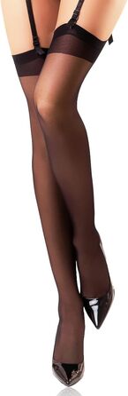 Нейлонові панчохи MILA MARUTTI 15 Den, чорні, для стріжок - 15 Den