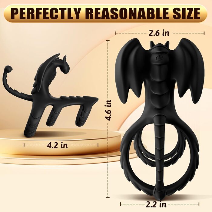 Вібратор кільце для пеніса Jinqian з пультом дистанційного керування та 10 режимами вібрації. Інтимні іграшки для чоловіків та пар. Кільце для стимуляції клітора. Еротичні іграшки для дорослих