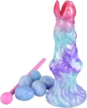 Анальний вібратор-яйце Lmgoc з набором з 5 яєць, силікон, G-Spot, простата, для жінок, чоловіків, пар