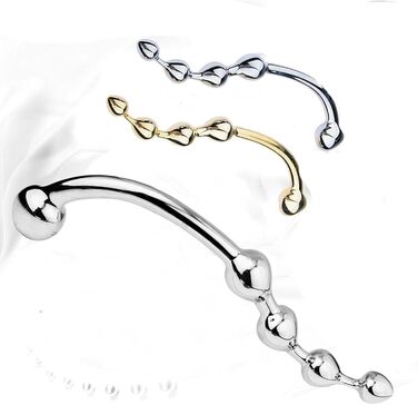 Металевий анальний плагін з нержавіючої сталі - дилдо для дорослих, унісекс. Іграшка для секс-ігор, мастурбації. Довгий бат-плаг, секс-машина.