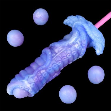 Анальний дildo з силікону Axcroo з 5 кульками - анальний плагін, перлове яйце, мастурбатор для жінок та чоловіків