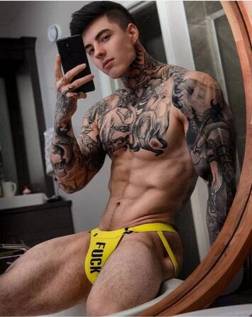 Слідки чоловічі Alienjoy Jockstrap String Tanga з бавовни, 6 шт. (різні кольори)