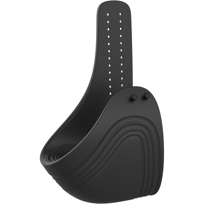 Dream Toys Ramrod: кільце для стимуляції, чорний, 7,5 см